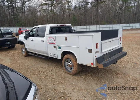 2020 Chevrolet Silverado 2500Hd 4Wd Long Bed Wt из США, поврежденный, VIN 1GC1YLEY8LF237544